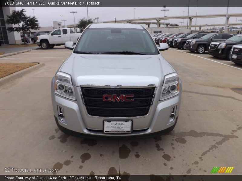 Quicksilver Metallic / Jet Black 2013 GMC Terrain SLE