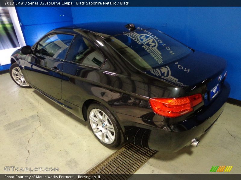 Black Sapphire Metallic / Black 2013 BMW 3 Series 335i xDrive Coupe