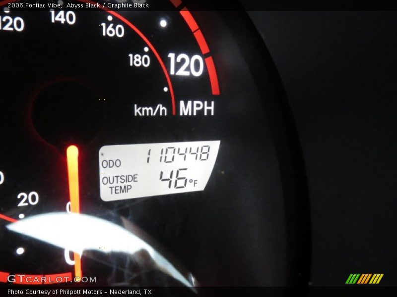 Abyss Black / Graphite Black 2006 Pontiac Vibe