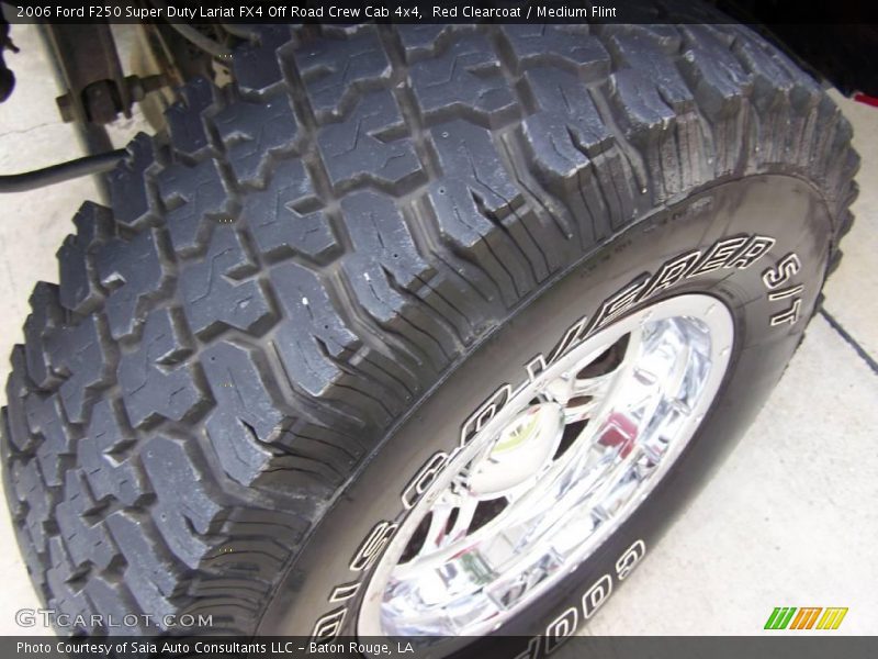 Red Clearcoat / Medium Flint 2006 Ford F250 Super Duty Lariat FX4 Off Road Crew Cab 4x4