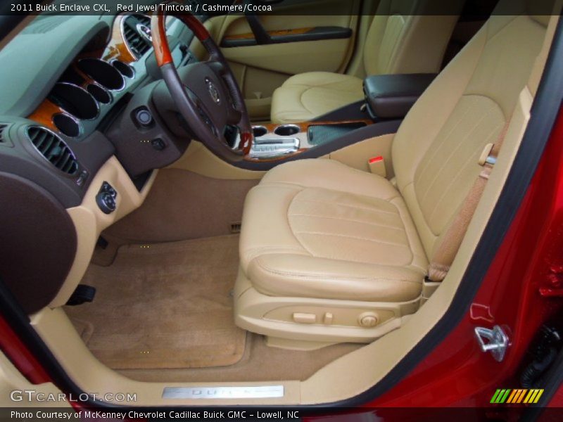 Red Jewel Tintcoat / Cashmere/Cocoa 2011 Buick Enclave CXL