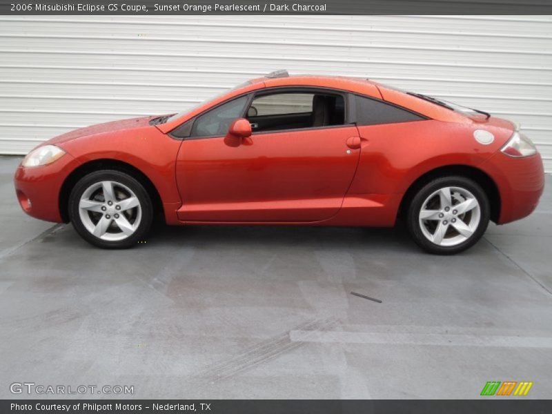  2006 Eclipse GS Coupe Sunset Orange Pearlescent