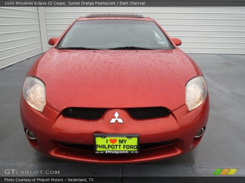 Sunset Orange Pearlescent / Dark Charcoal 2006 Mitsubishi Eclipse GS Coupe