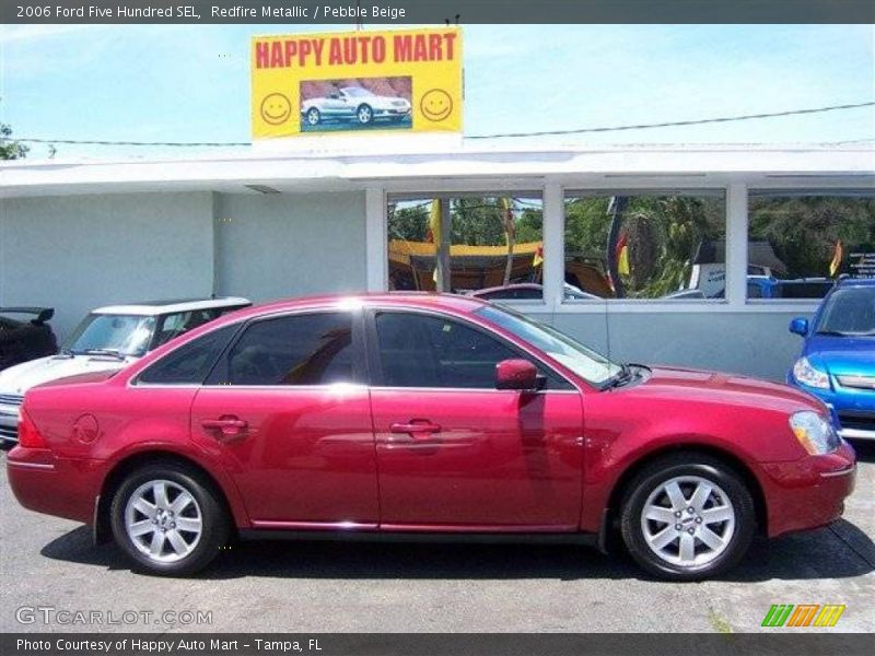 Redfire Metallic / Pebble Beige 2006 Ford Five Hundred SEL