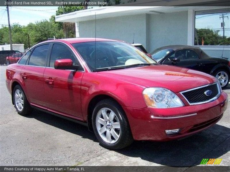 Redfire Metallic / Pebble Beige 2006 Ford Five Hundred SEL