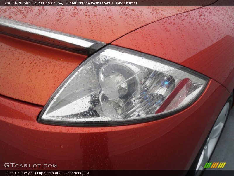 Sunset Orange Pearlescent / Dark Charcoal 2006 Mitsubishi Eclipse GS Coupe