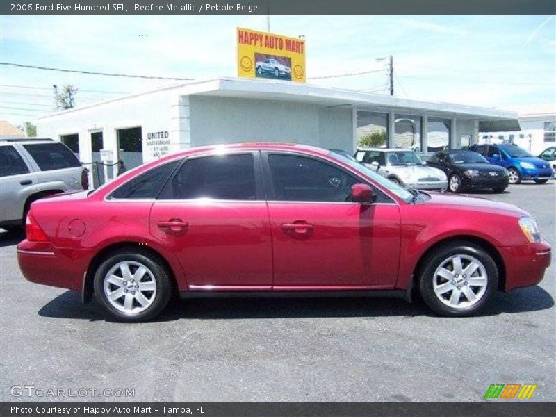 Redfire Metallic / Pebble Beige 2006 Ford Five Hundred SEL