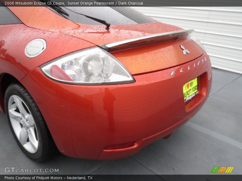 Sunset Orange Pearlescent / Dark Charcoal 2006 Mitsubishi Eclipse GS Coupe