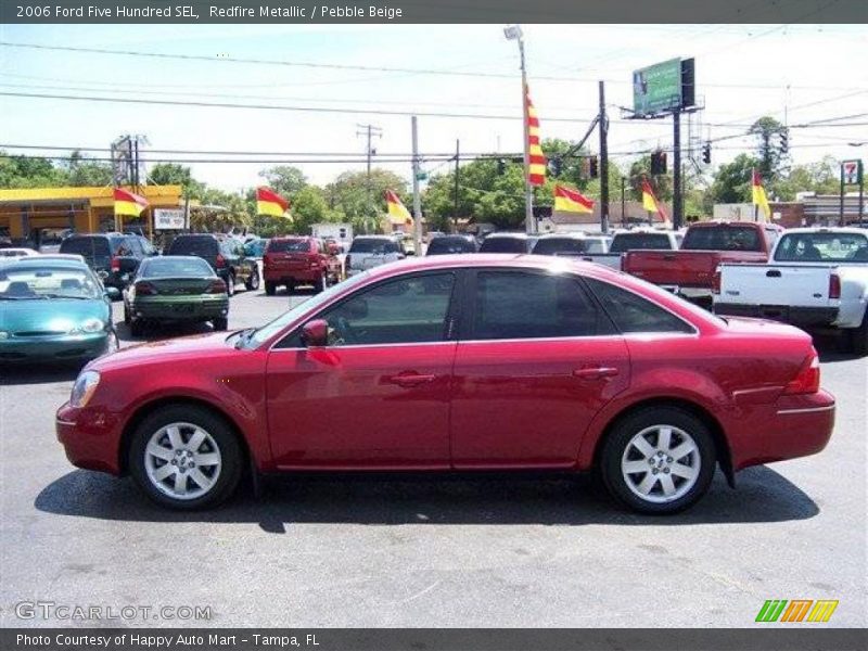 Redfire Metallic / Pebble Beige 2006 Ford Five Hundred SEL