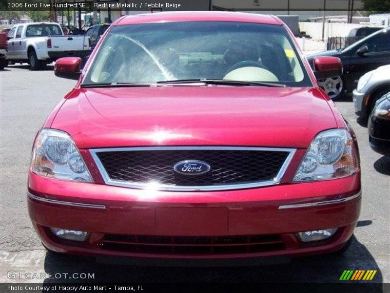 Redfire Metallic / Pebble Beige 2006 Ford Five Hundred SEL
