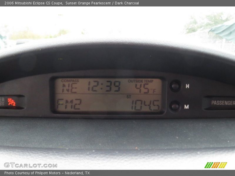 Sunset Orange Pearlescent / Dark Charcoal 2006 Mitsubishi Eclipse GS Coupe