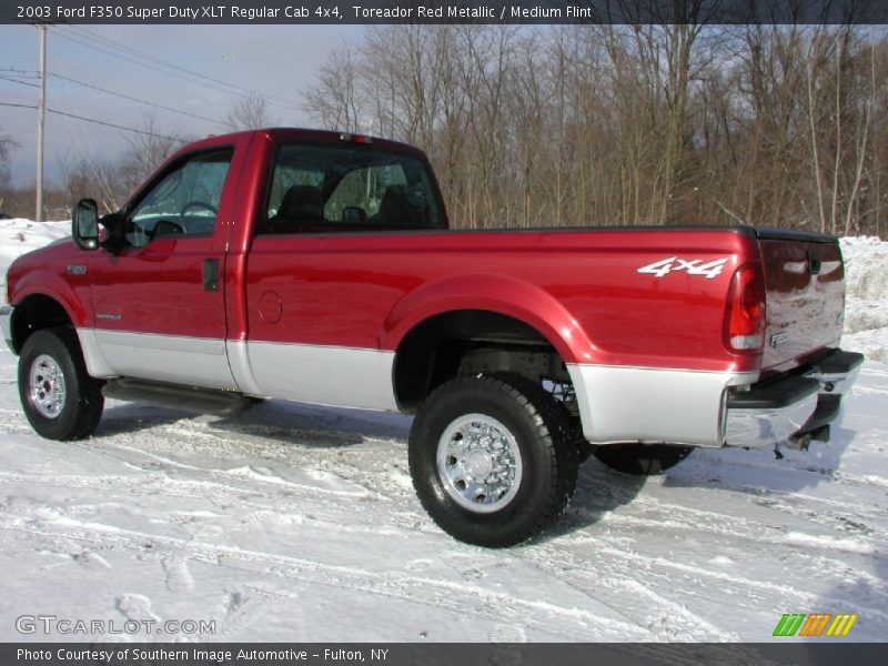  2003 F350 Super Duty XLT Regular Cab 4x4 Toreador Red Metallic