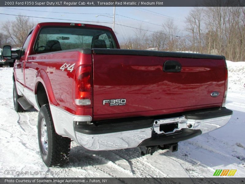 Toreador Red Metallic / Medium Flint 2003 Ford F350 Super Duty XLT Regular Cab 4x4
