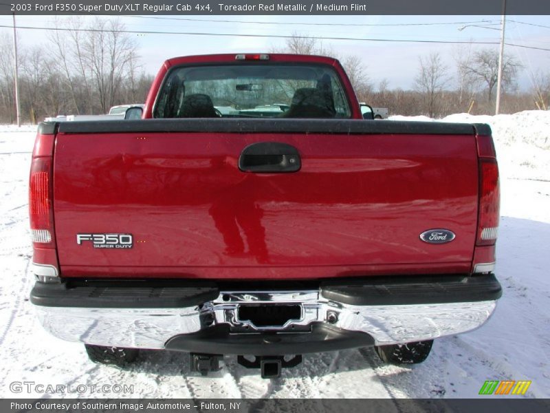 Toreador Red Metallic / Medium Flint 2003 Ford F350 Super Duty XLT Regular Cab 4x4