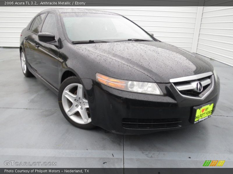 Anthracite Metallic / Ebony 2006 Acura TL 3.2