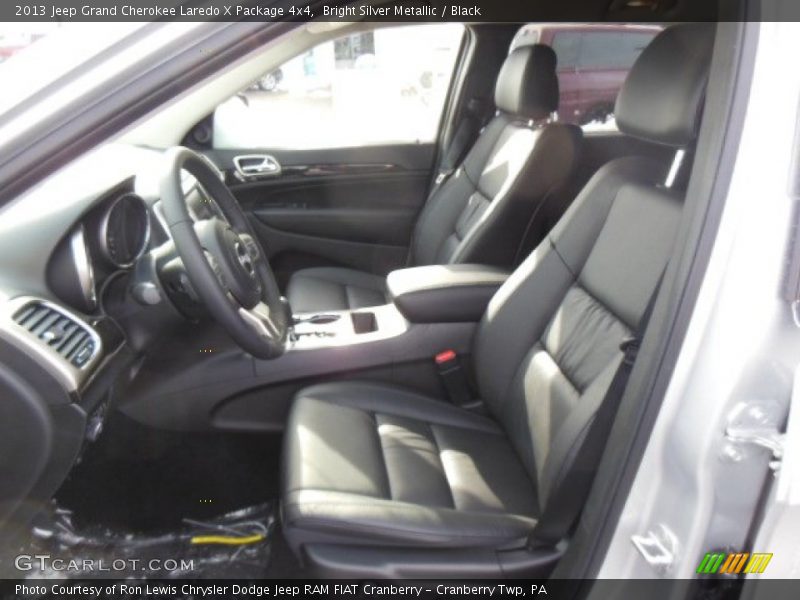 Bright Silver Metallic / Black 2013 Jeep Grand Cherokee Laredo X Package 4x4