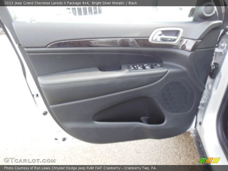 Bright Silver Metallic / Black 2013 Jeep Grand Cherokee Laredo X Package 4x4