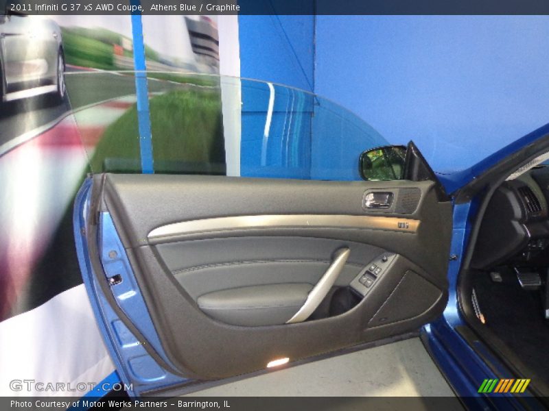 Athens Blue / Graphite 2011 Infiniti G 37 xS AWD Coupe