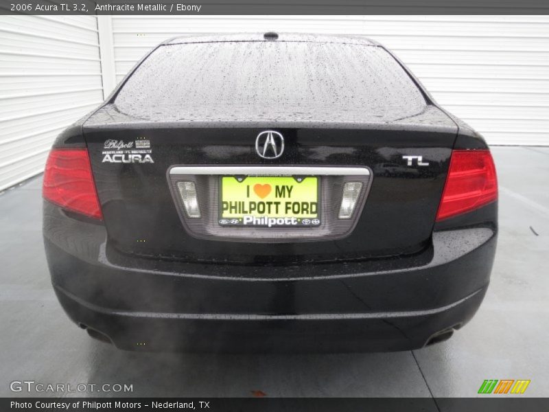 Anthracite Metallic / Ebony 2006 Acura TL 3.2