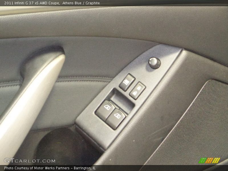 Athens Blue / Graphite 2011 Infiniti G 37 xS AWD Coupe