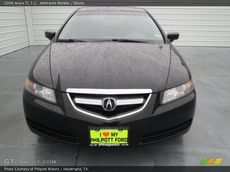 Anthracite Metallic / Ebony 2006 Acura TL 3.2