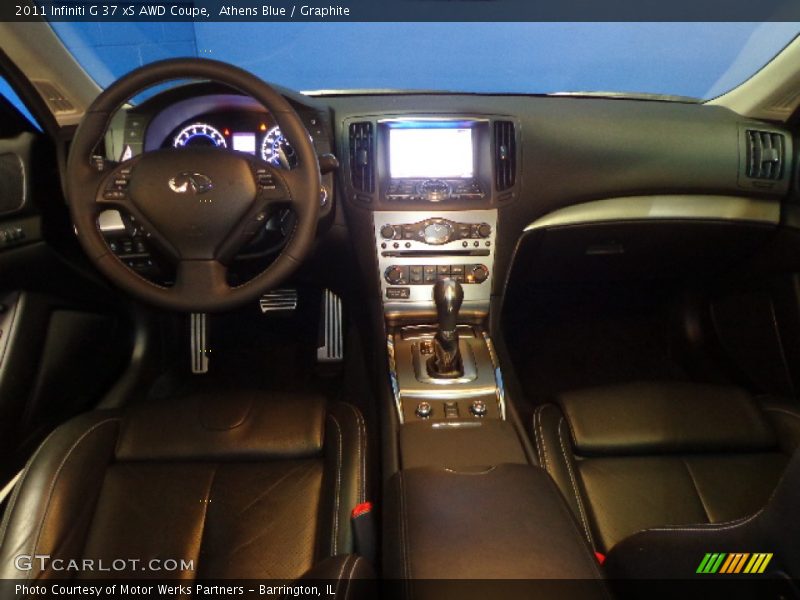 Athens Blue / Graphite 2011 Infiniti G 37 xS AWD Coupe