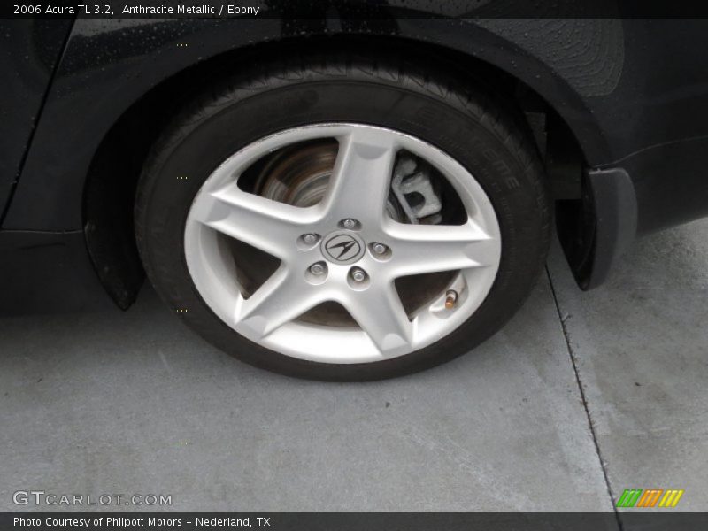 Anthracite Metallic / Ebony 2006 Acura TL 3.2