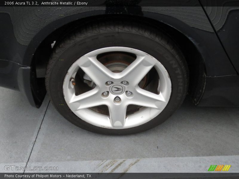 Anthracite Metallic / Ebony 2006 Acura TL 3.2
