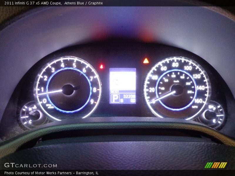 Athens Blue / Graphite 2011 Infiniti G 37 xS AWD Coupe