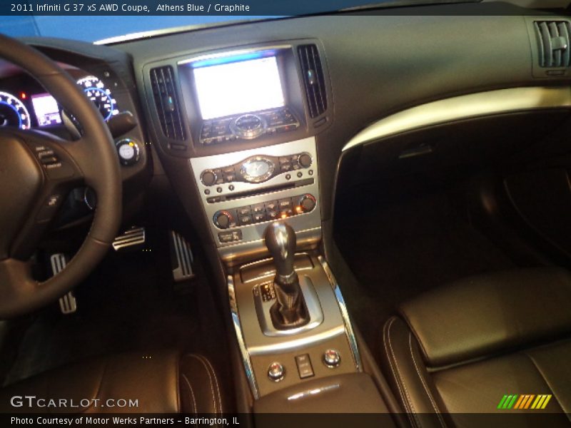 Athens Blue / Graphite 2011 Infiniti G 37 xS AWD Coupe