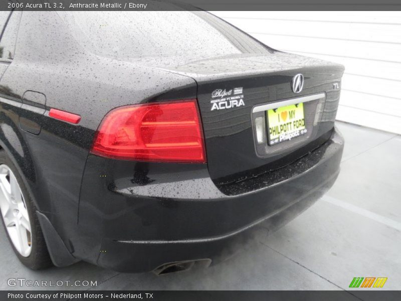 Anthracite Metallic / Ebony 2006 Acura TL 3.2