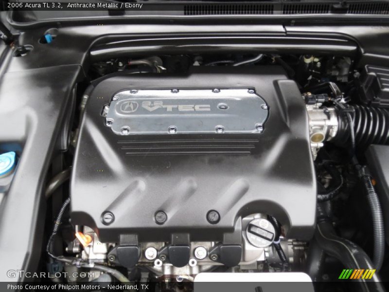 Anthracite Metallic / Ebony 2006 Acura TL 3.2