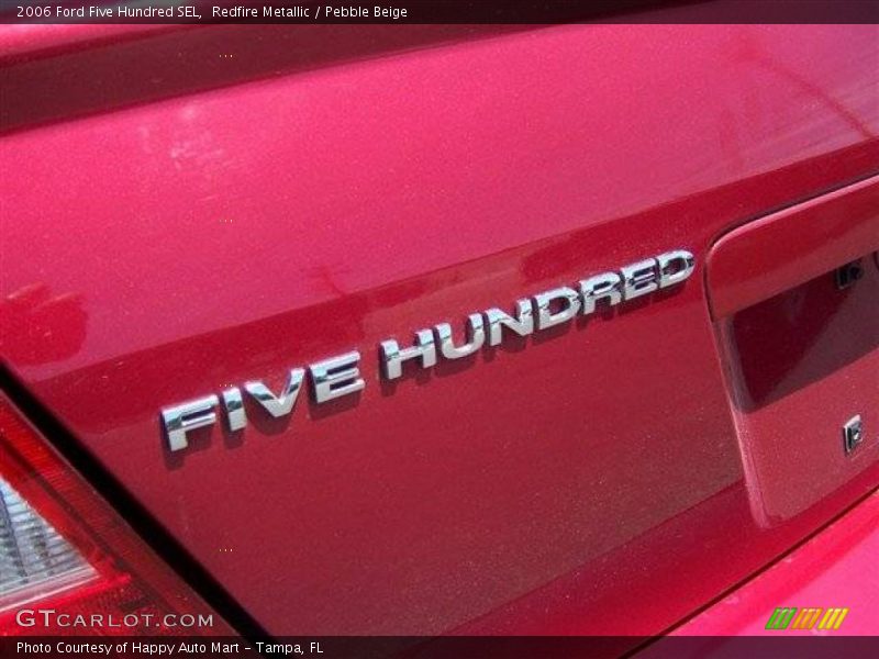 Redfire Metallic / Pebble Beige 2006 Ford Five Hundred SEL