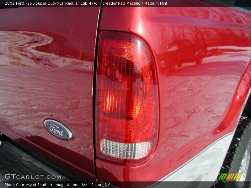 Toreador Red Metallic / Medium Flint 2003 Ford F350 Super Duty XLT Regular Cab 4x4