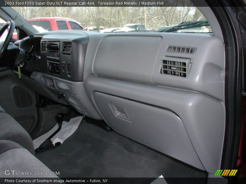 Toreador Red Metallic / Medium Flint 2003 Ford F350 Super Duty XLT Regular Cab 4x4