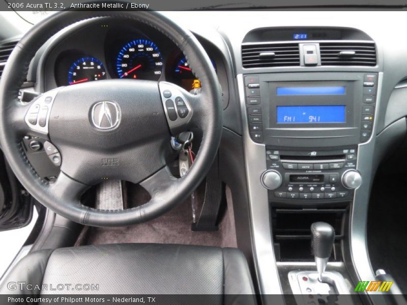 Anthracite Metallic / Ebony 2006 Acura TL 3.2