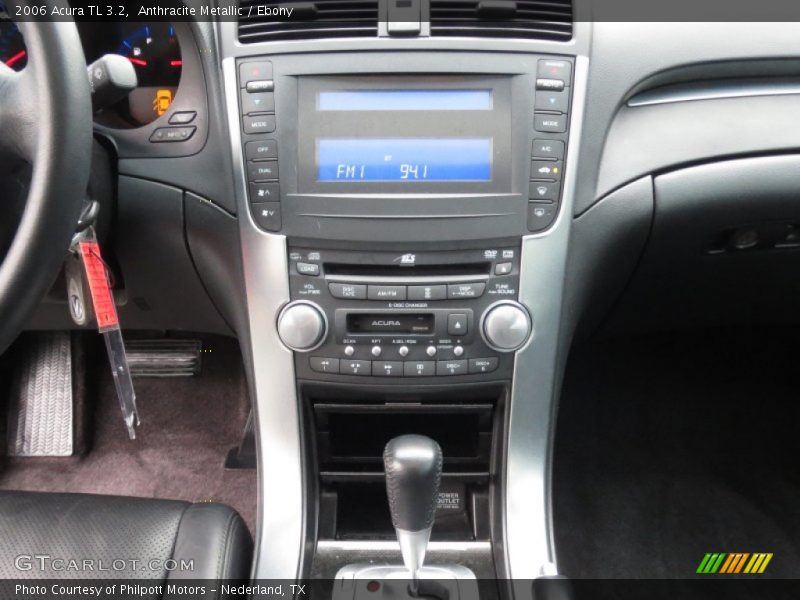 Anthracite Metallic / Ebony 2006 Acura TL 3.2