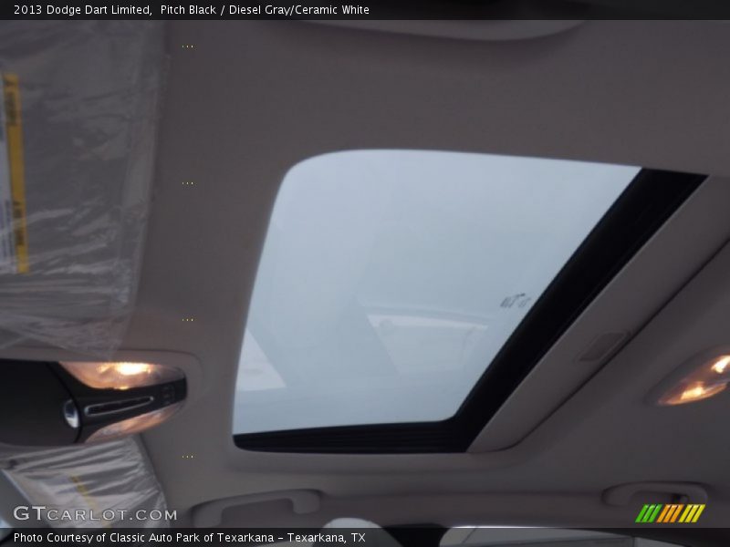 Sunroof of 2013 Dart Limited