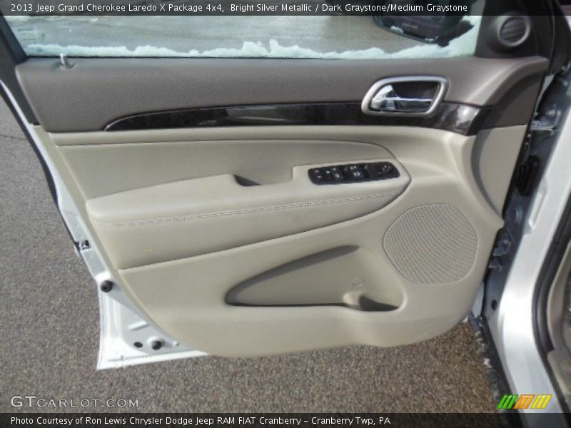 Bright Silver Metallic / Dark Graystone/Medium Graystone 2013 Jeep Grand Cherokee Laredo X Package 4x4