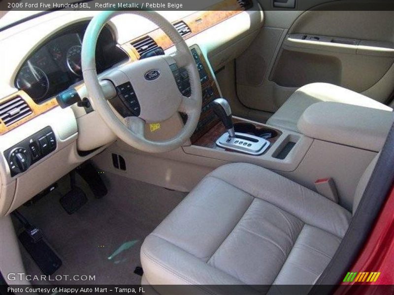 Redfire Metallic / Pebble Beige 2006 Ford Five Hundred SEL