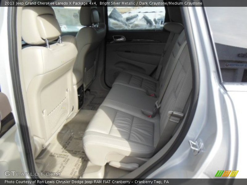 Bright Silver Metallic / Dark Graystone/Medium Graystone 2013 Jeep Grand Cherokee Laredo X Package 4x4