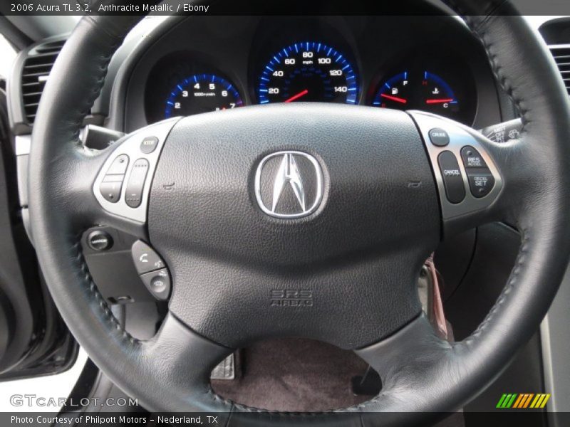 Anthracite Metallic / Ebony 2006 Acura TL 3.2