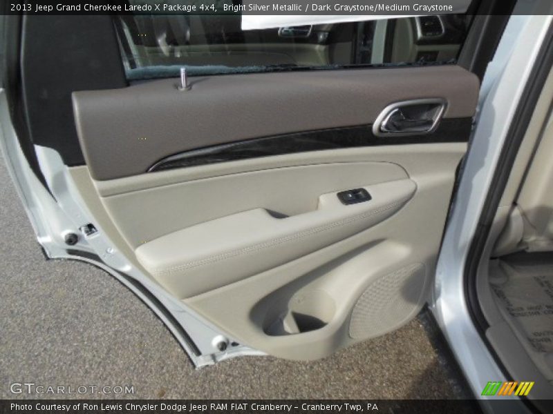 Bright Silver Metallic / Dark Graystone/Medium Graystone 2013 Jeep Grand Cherokee Laredo X Package 4x4