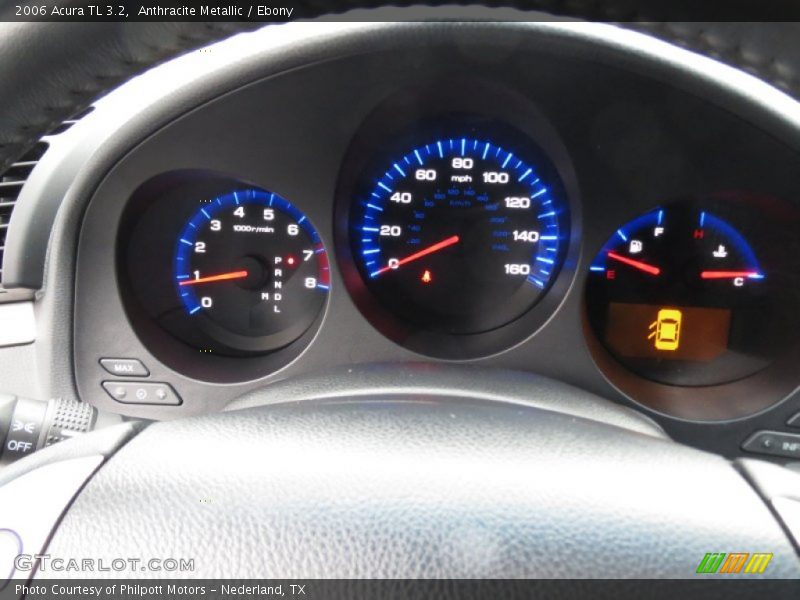 Anthracite Metallic / Ebony 2006 Acura TL 3.2