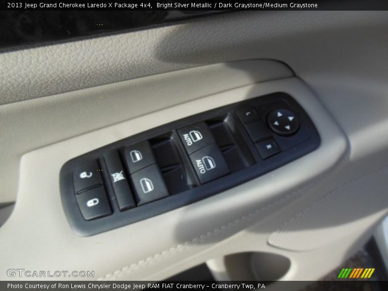 Bright Silver Metallic / Dark Graystone/Medium Graystone 2013 Jeep Grand Cherokee Laredo X Package 4x4