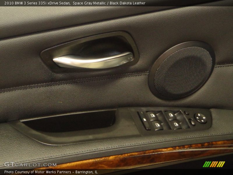 Space Gray Metallic / Black Dakota Leather 2010 BMW 3 Series 335i xDrive Sedan