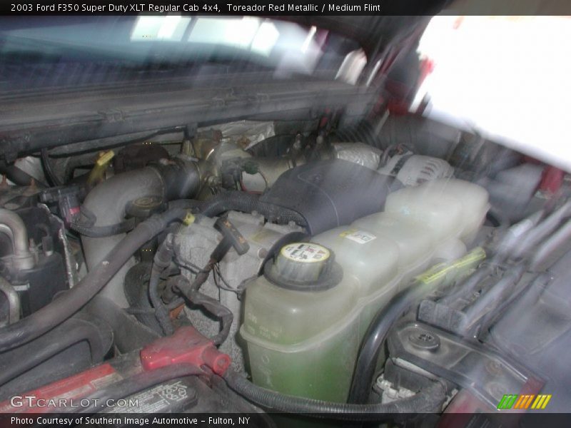 Toreador Red Metallic / Medium Flint 2003 Ford F350 Super Duty XLT Regular Cab 4x4