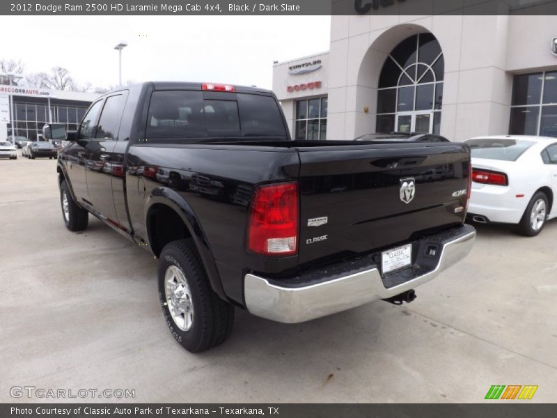 Black / Dark Slate 2012 Dodge Ram 2500 HD Laramie Mega Cab 4x4