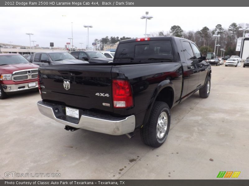 Black / Dark Slate 2012 Dodge Ram 2500 HD Laramie Mega Cab 4x4