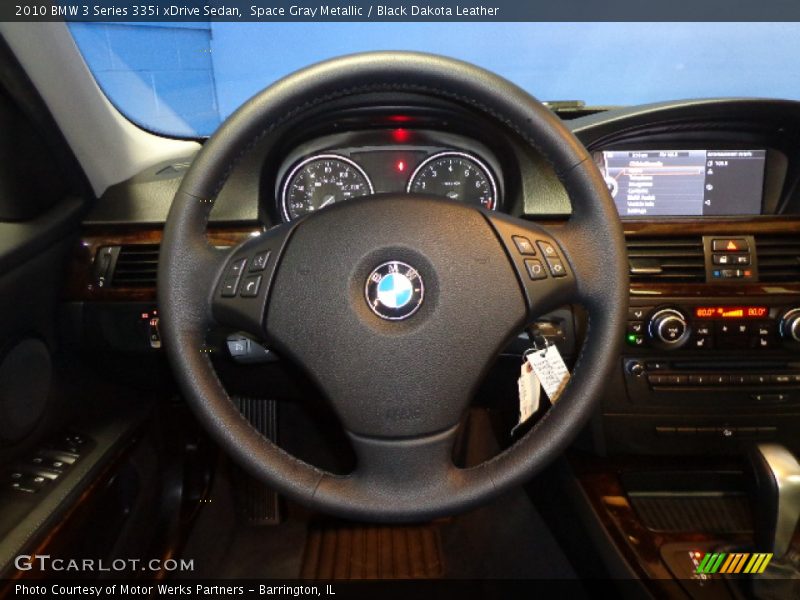 Space Gray Metallic / Black Dakota Leather 2010 BMW 3 Series 335i xDrive Sedan